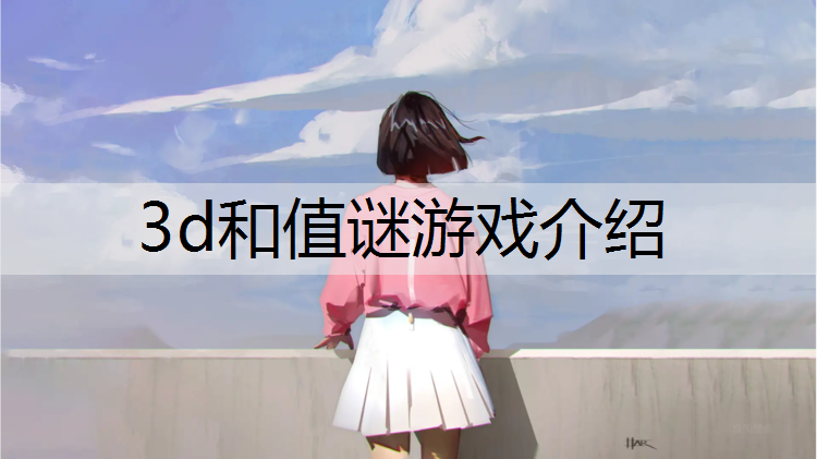 3d和值谜游戏介绍