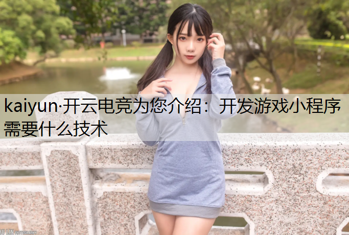 开发游戏小程序需要什么技术
