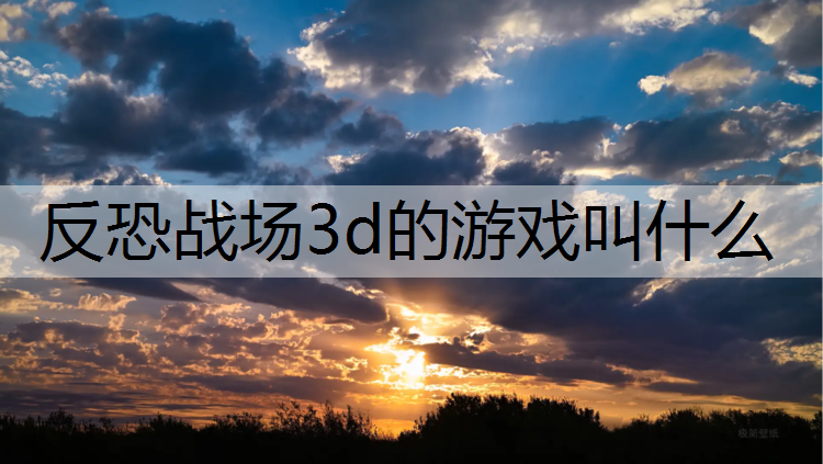 反恐战场3d的游戏叫什么